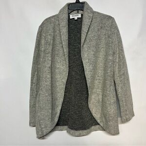 BB Dakota Heather Gray Shawl Collar Cardigan